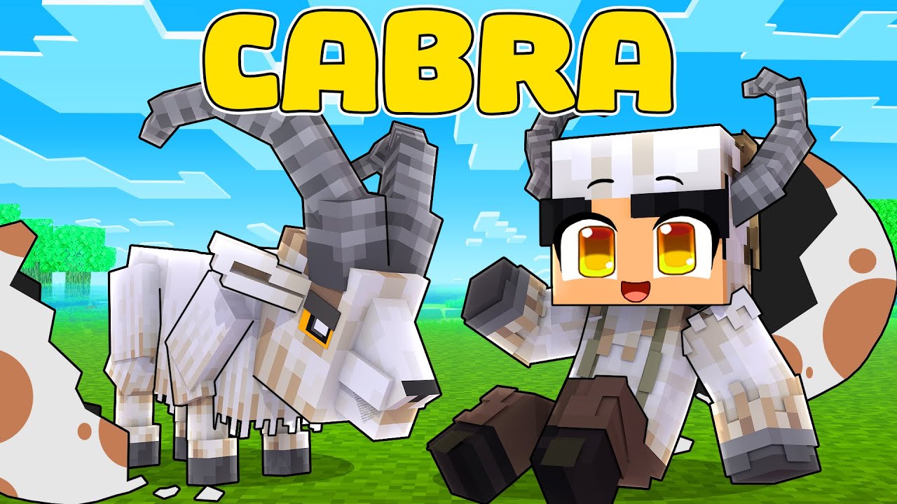 NASCI como um BEBÊ CABRA no Minecraft