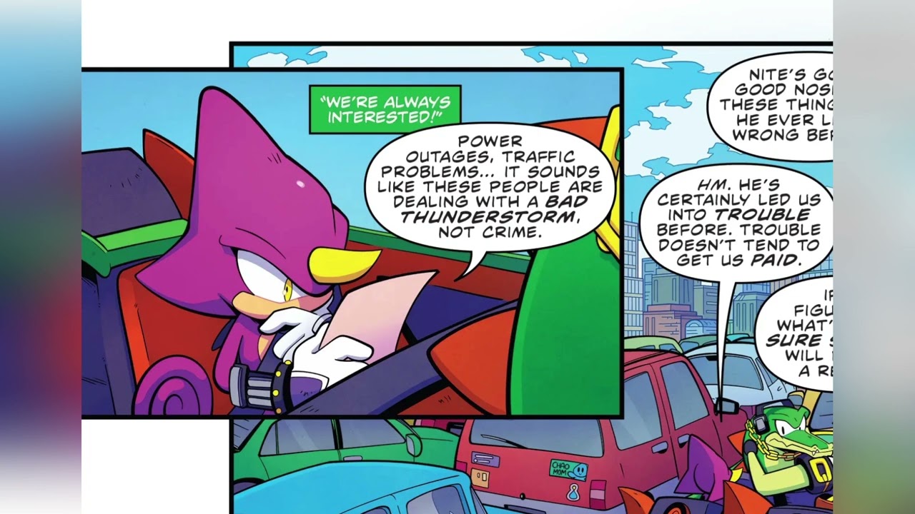 Espio The Chameleon VA#sonic #espiothechameleon #espio #chaotix #sonicidw #soniccomic #sonicidwcomic