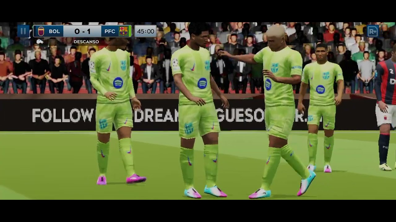 Le ganamos 3 a 0 al Bologna en DLS 