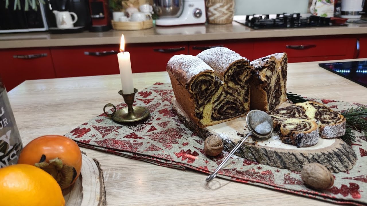 Cozonac Povitica - cozonac sloven- cooking home by Flory kitchen