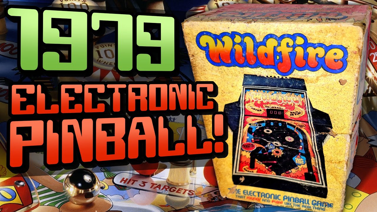 1979 Wildfire Pinball Handheld | Vintage Parker Brothers Electronic Toy