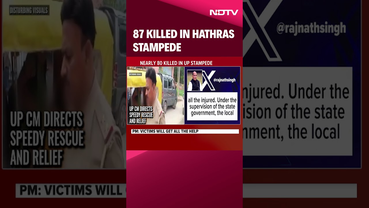 Hathras Incident What Happened | 87, Including Children, Killed In Stampede At Religious Event In UP