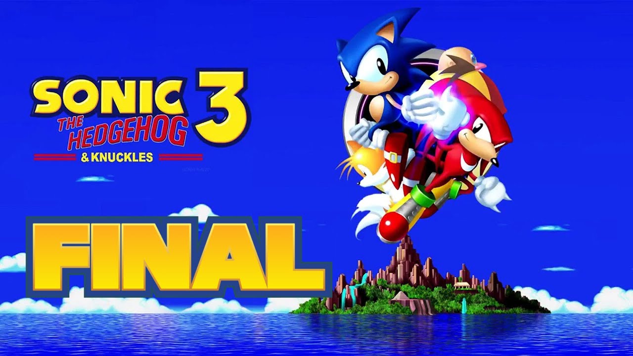 SONIC 3 ATÉ ZERAR !!