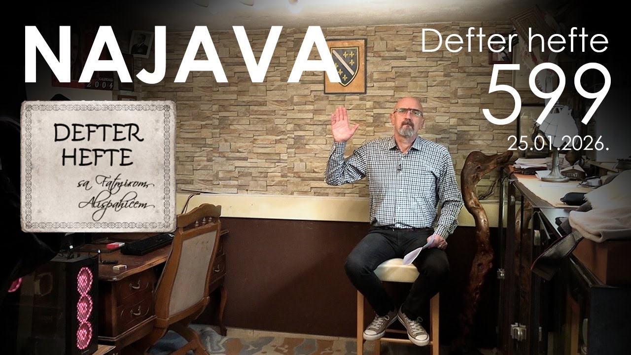NAJAVA Defter hefte 599, 25.01.2025.