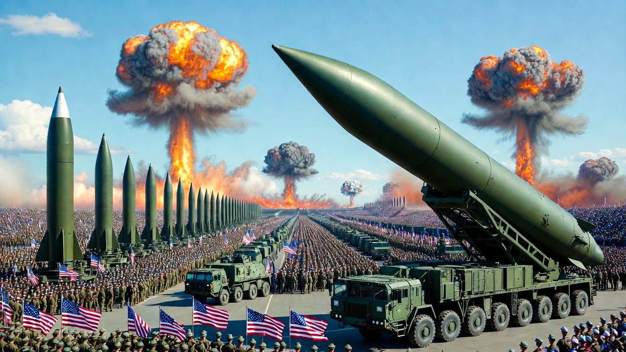 Today! America prepares 1000 missile of mass destruction to attack Iran - Arma 3