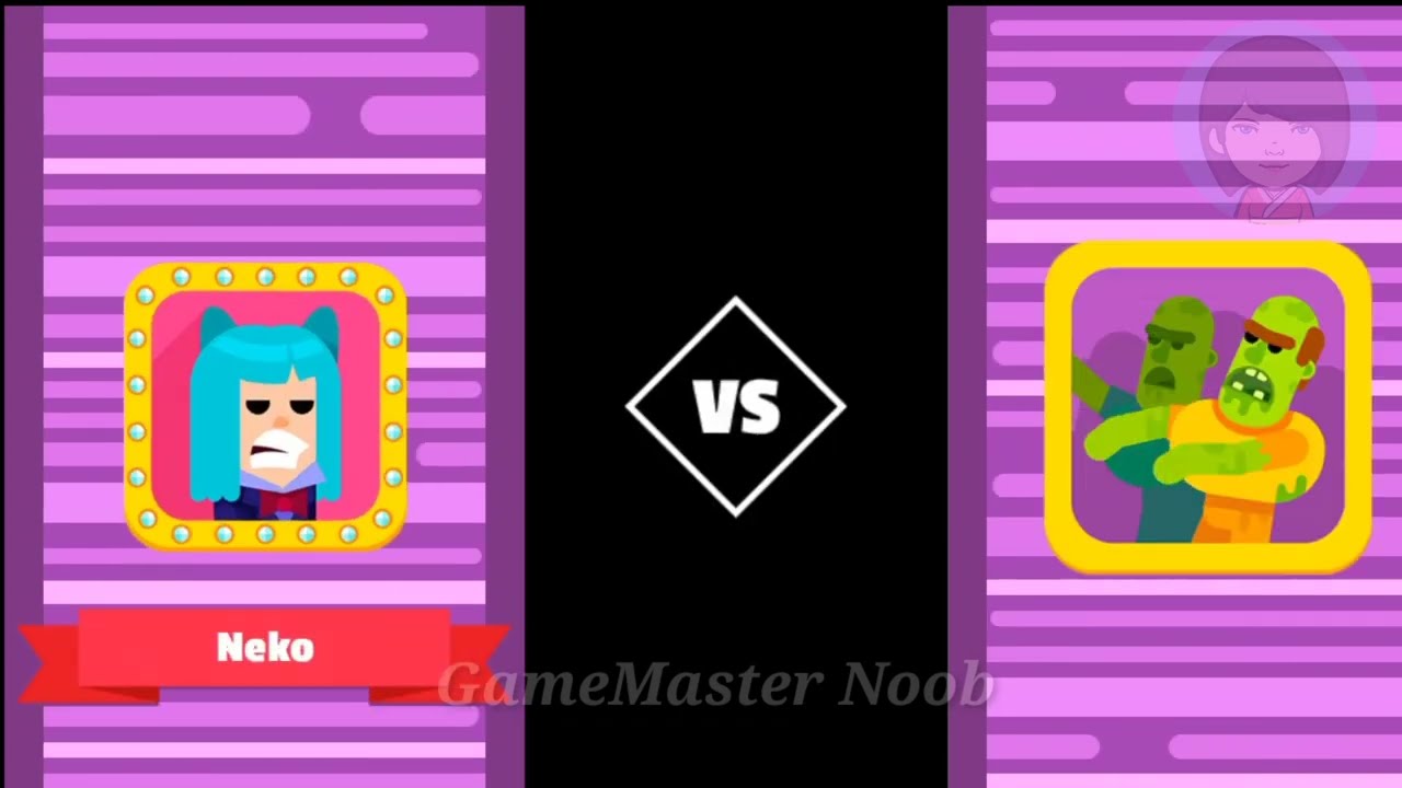 Bowmasters Gameplay | Neko vs Zombies