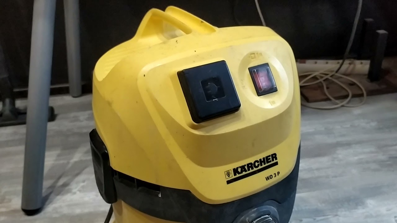Неожиданный апгрейд пылесоса Karcher WD 3 P