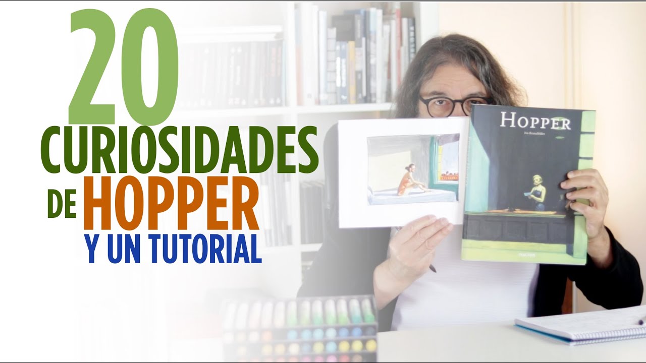 20 CURIOSIDADES DE HOPPER y un TUTORIAL | #QuédateEnCasa y #dibuja #conmigo