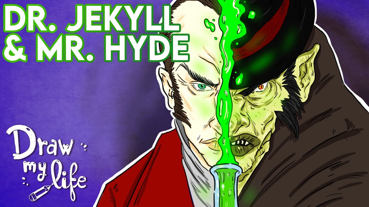 El EXTRAÑO CASO del DR. JEKYLL y MR. HYDE | Draw My Life