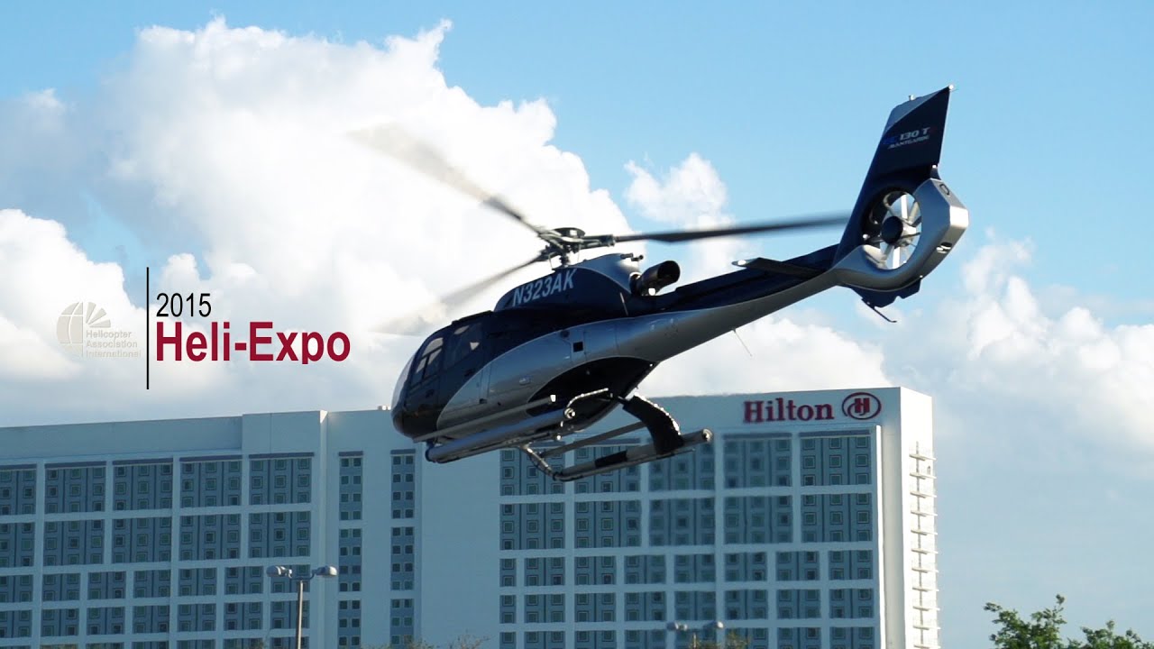 Полеты/полеты на Heli-Expo 2015 — как они это делают!