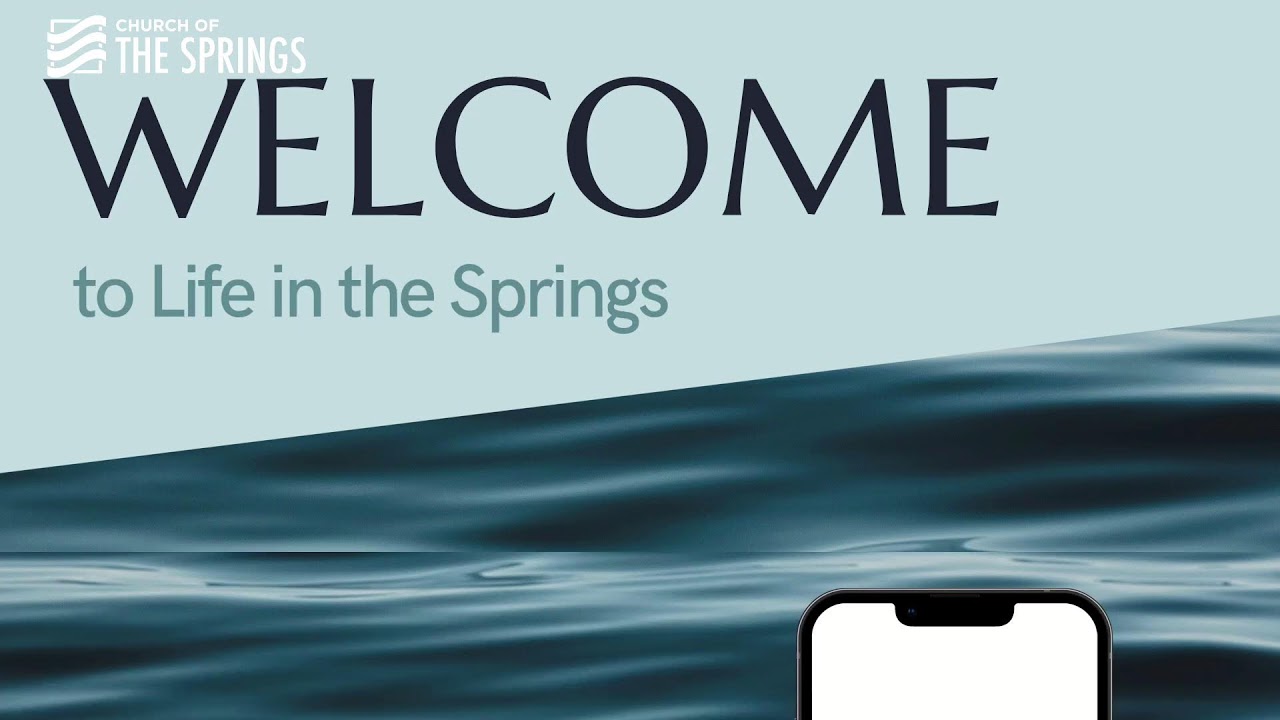 Church of the Springs Livestream