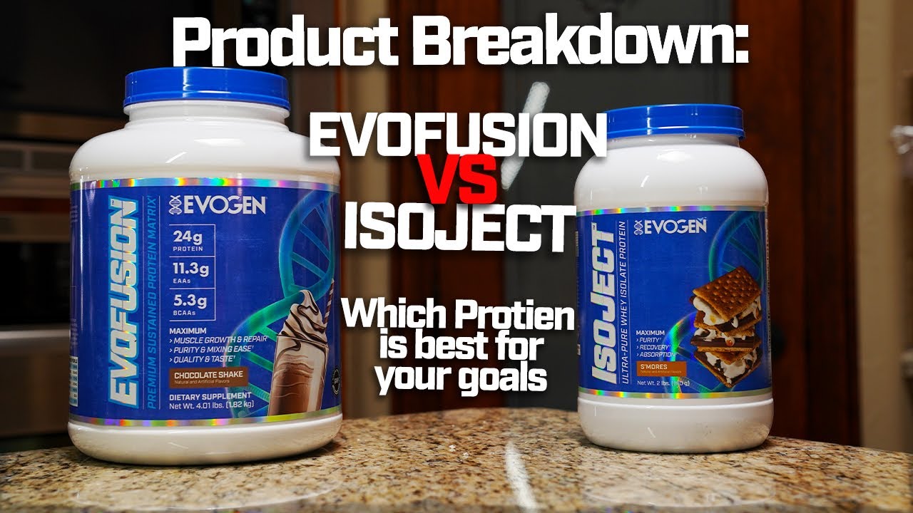 PRODUCT BREAKDOWN: Evofusion VS Isoject | Which Protein is Best for you!