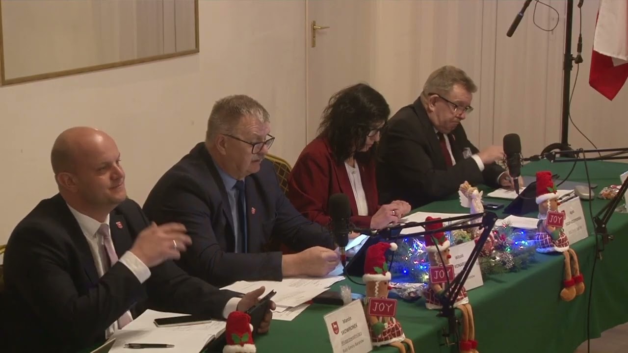 Sesja Rady Gminy w Baranowie 17 12 2025 r