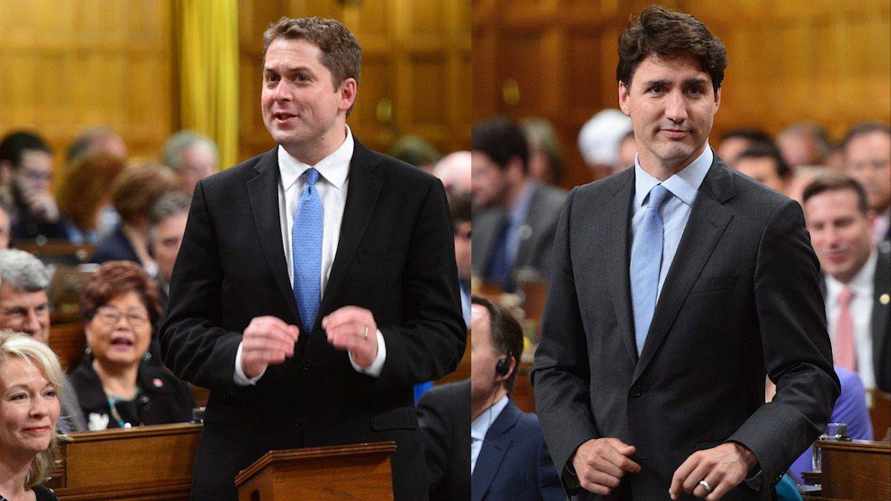 Scheer mocks Trudeau’s security comments on U.S. TV show