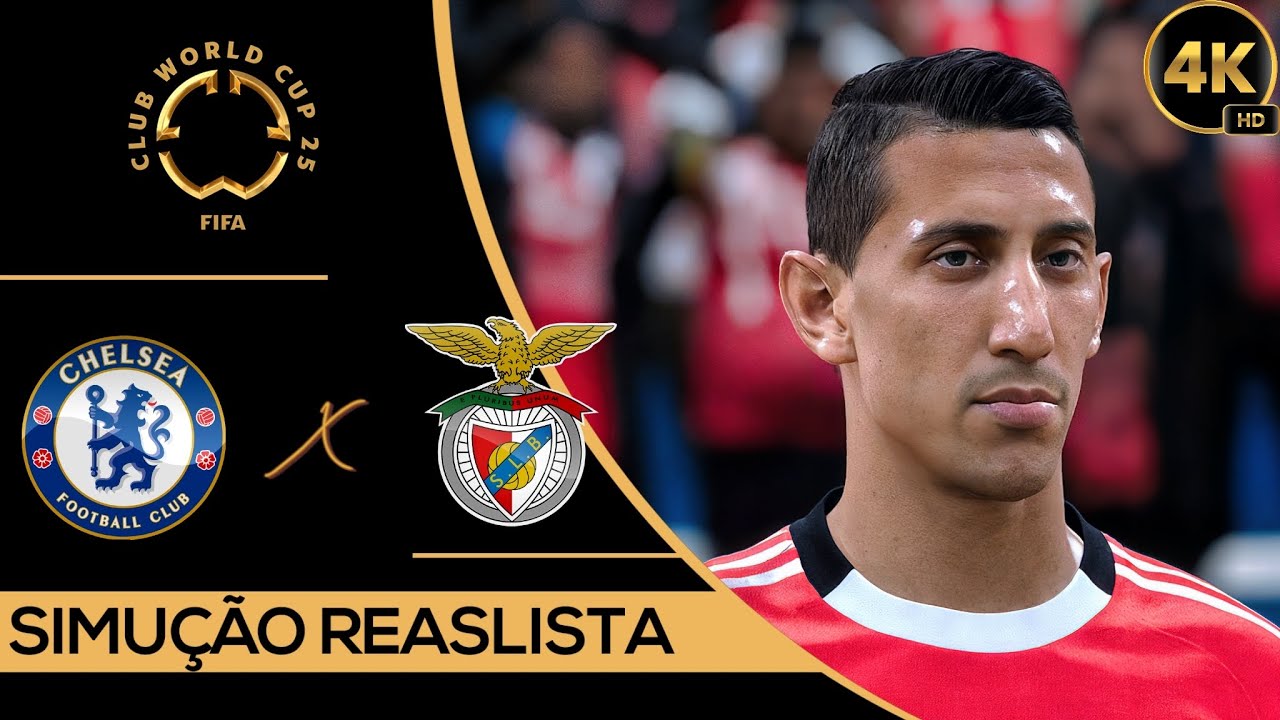 BENFICA X CHELSEA | SUPER MUNDIAL DE CLUBES 2025 | OITAVAS DE FINAL | PES 2021 4K60FPS.