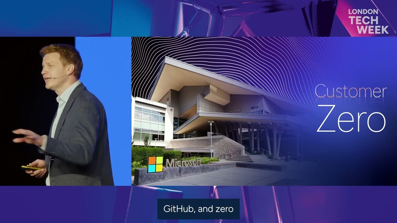 London Tech Week 2025: Darren Hardman, CEO, Microsoft UK Keynote Speech