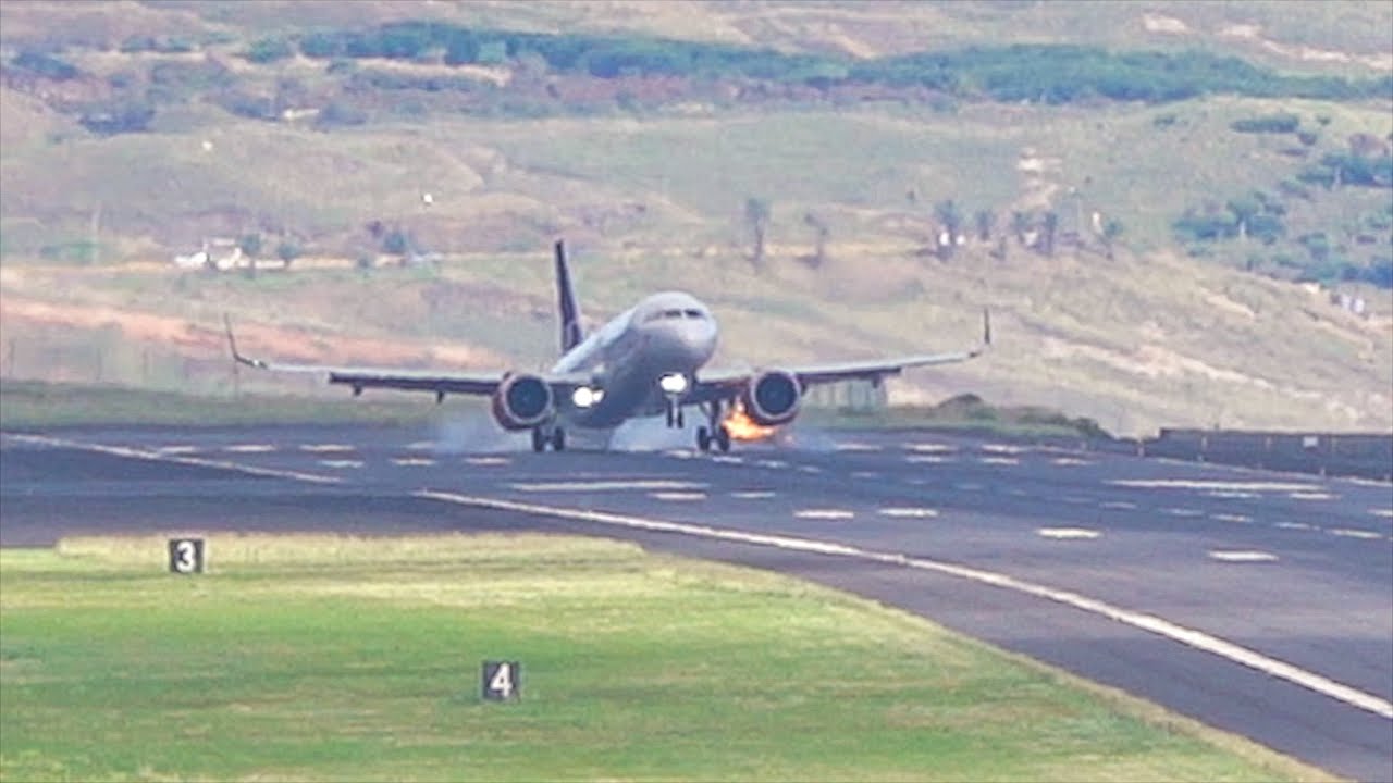 AIRBUS A320N COMPRESSOR STALL and TOGA at Madeira Airport Youtube