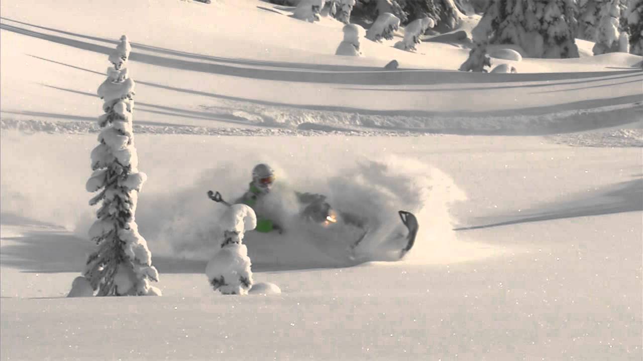 Sledding BC Powder on Ski-Doo Summit, Freeride Sleds