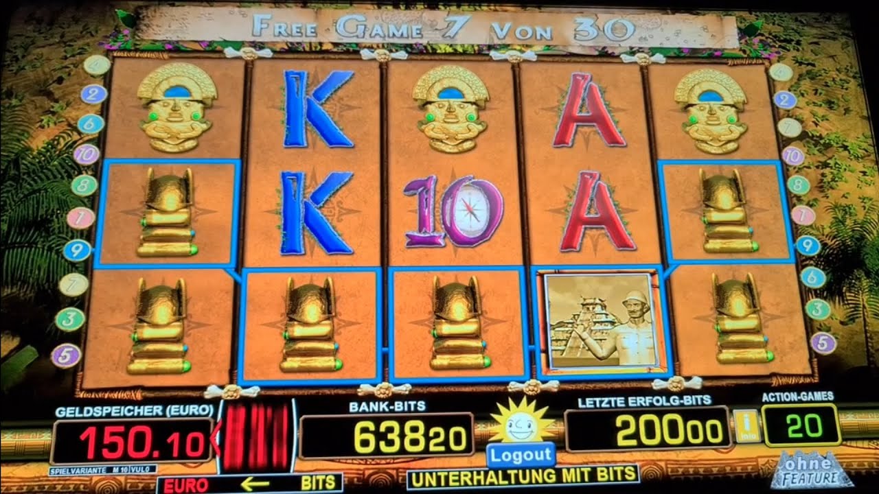 Jackpot 💣Lost Temple🔥 4€ Freispiele ohne Ende🔥 Novoline Merkur Spielothek Geht ab✌️