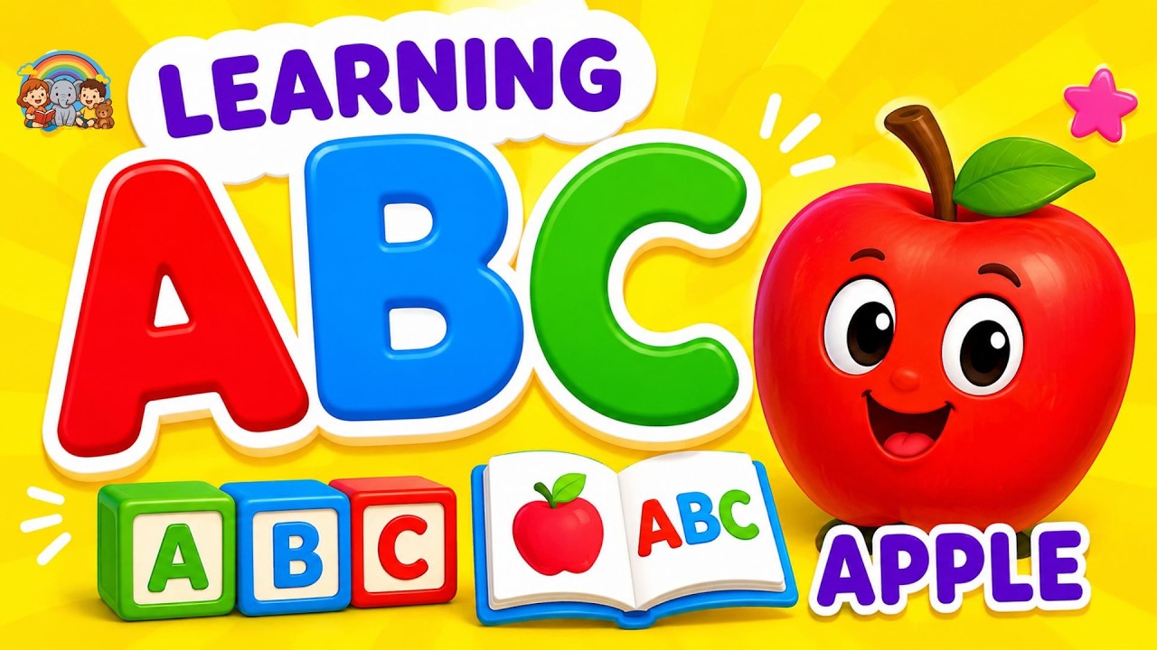 ABC Song | A to Z Alphabet Learning | Kids Songs and Nursery Rhymes | Rainbow Stories Kids Song