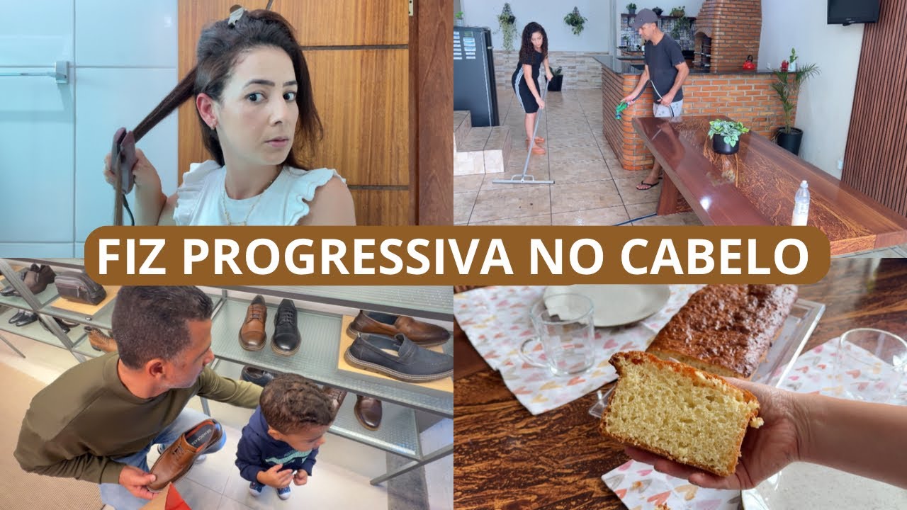 FIZ PÃO CASEIRO FÁCIL, PASSO A PASSO DA PROGRESSIVA NO MEU CABELO, COMPRANDO O SAPATO DELE E MAIS