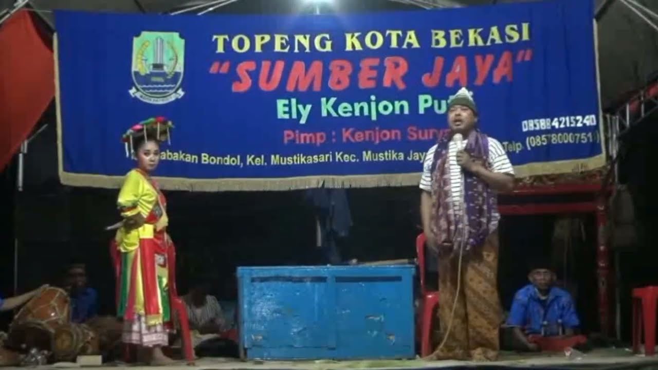Topeng Kota Bekasi Sumber Jaya Ely Kenjon Putri di Kp Buaran