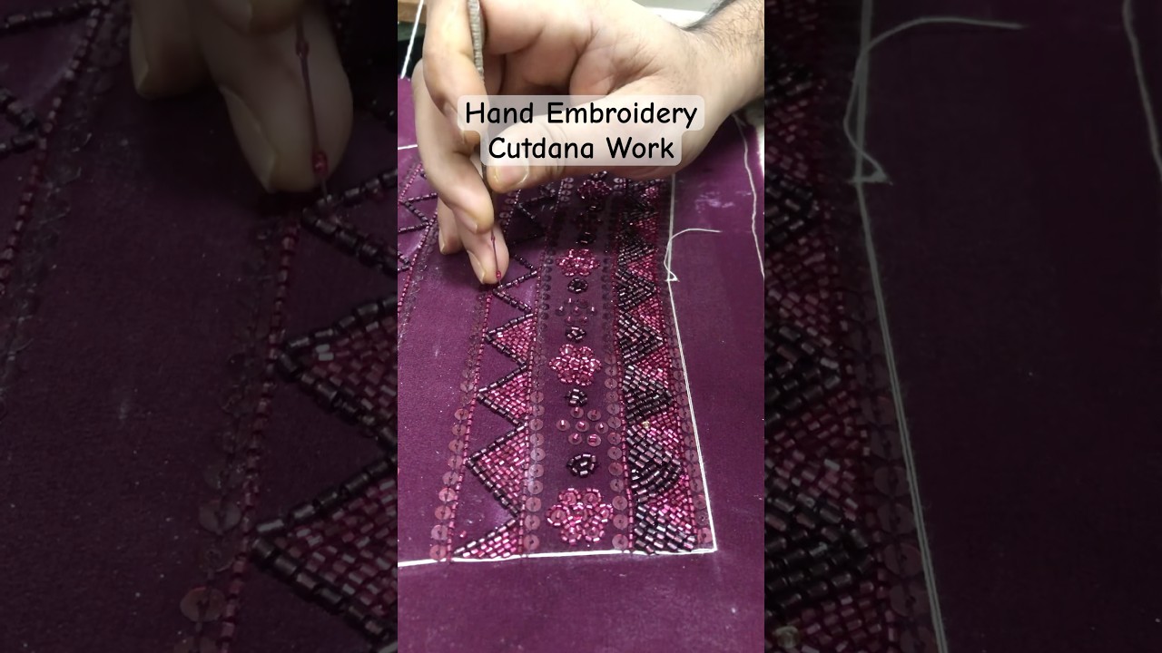 #cutdanawork #cutdana #handembroidery #designeroutfits #customembroidery #fashenable #viralvideo