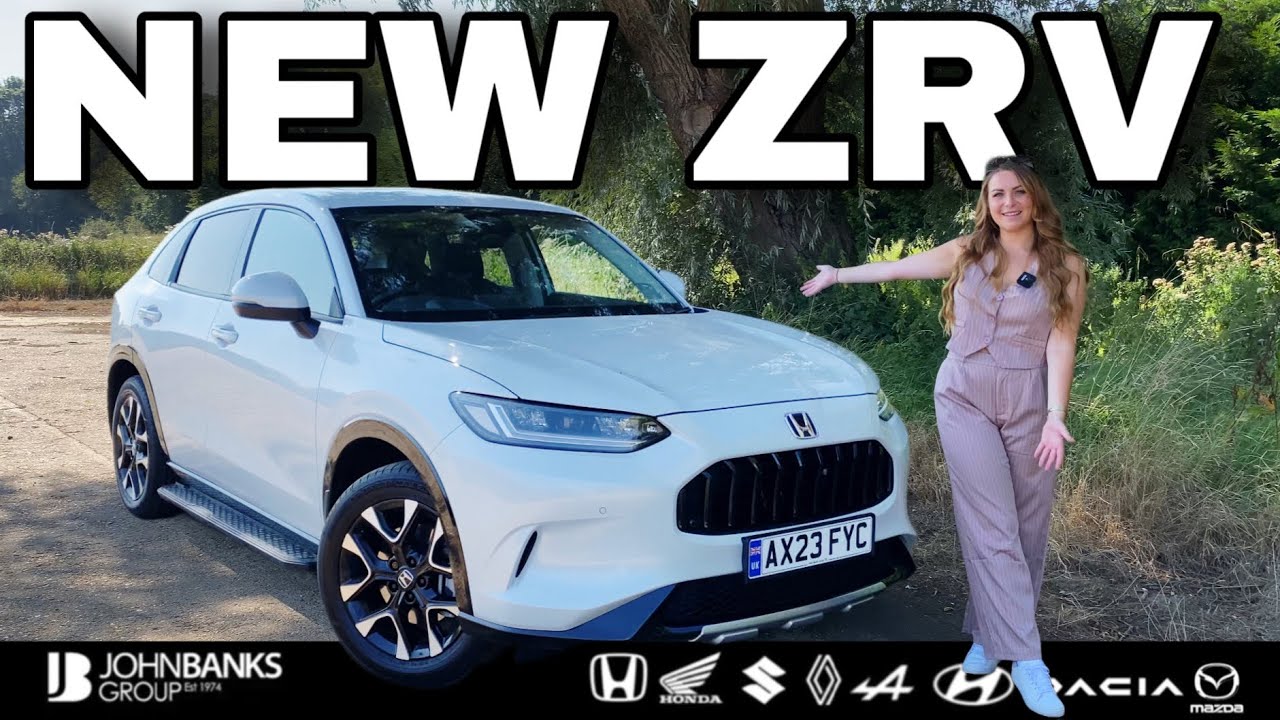НОВЫЙ Honda ZRV — полный обзор ЛУЧШЕГО гибридного семейного внедорожника в Великобритании