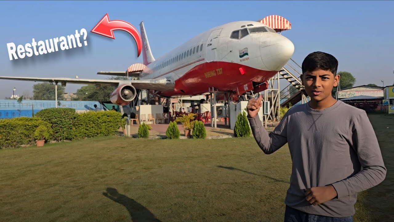 Aeroplane ke Ander Restaurant? 😱 || Krishna Tiwari Vlogs || #