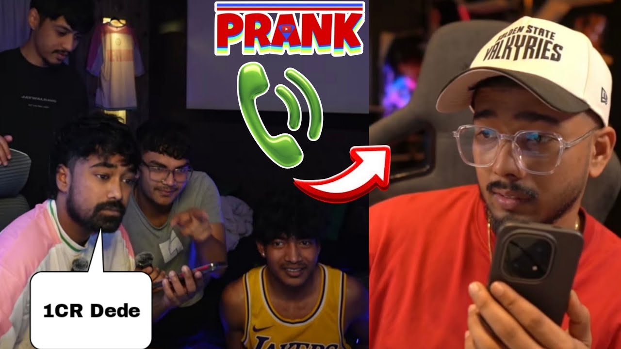 Neyoo Prank Call Sc0ut Want 1CR Join RNTx 🤣📞