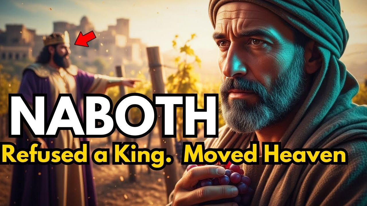 NABOTH: Said No to a King. God Said Yes to Him | Bible Story