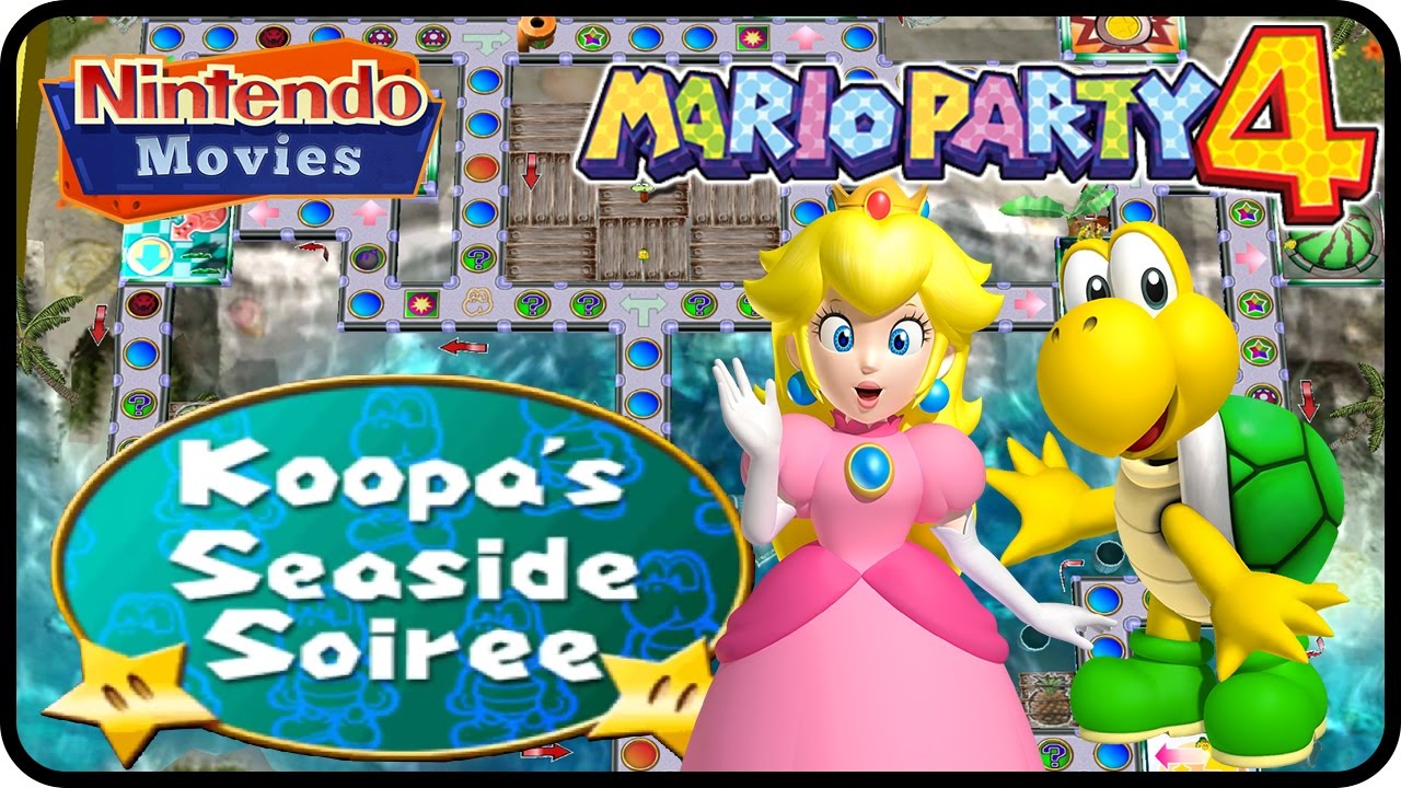 Mario Party 4 - Story Mode - Part 5 - Koopa's Seaside Soiree