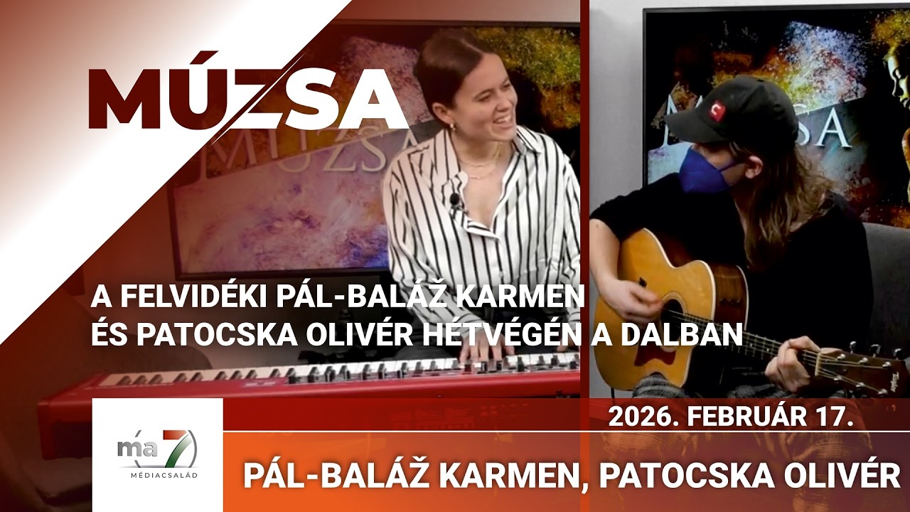 A felvidéki Pál-Baláž Karmen és Patocska Olivér hétvégén A Dalban