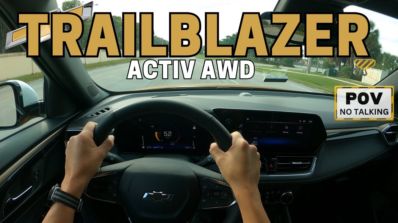2024 Chevrolet TrailBlazer ACTIV AWD - POV Test Drive