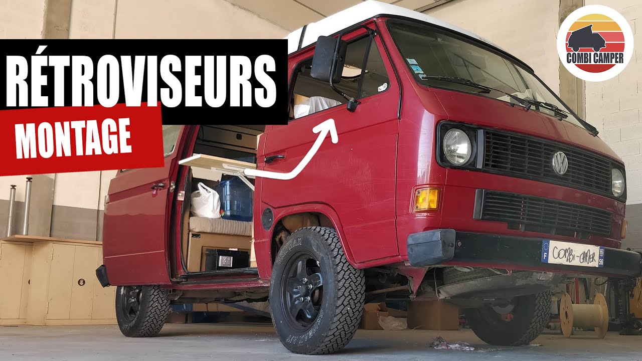 Montage des RETROVISEURS LT sur mon VW T3 | PIMP My VAN