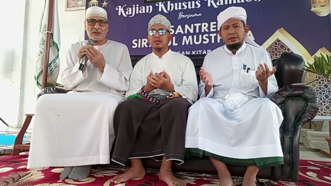 Sanad Surah  Al- Fatihah Dari Syaikh. Prof. Dr. Kholed Saad Dari Mesir Di Ponpes Sirajul Musthafa