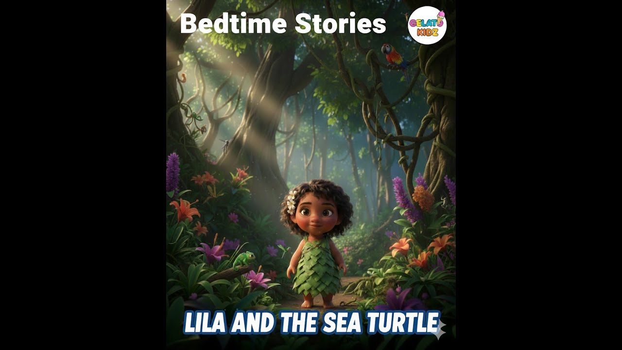 Ancient Girl | LILA AND THE TURTLE | story for kids | bedtime stories | Fairy Tales