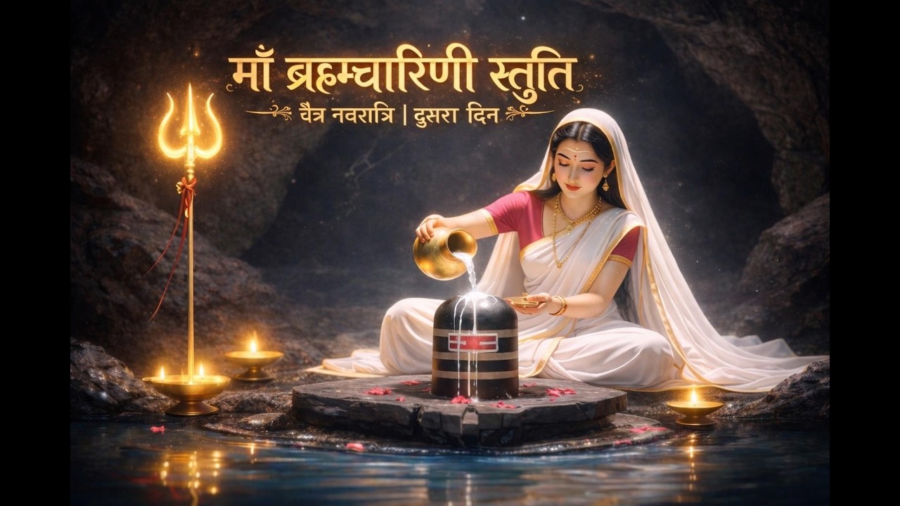 माँ ब्रह्मचारिणी स्तुति | Navratri Special 2026 | Navratri Day 2 Bhajan | Blessings & Peace