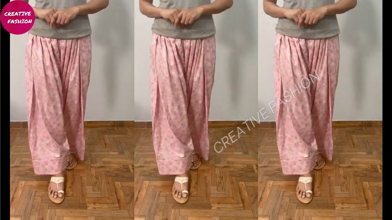 Farshi Shalwar with Miyani cutting