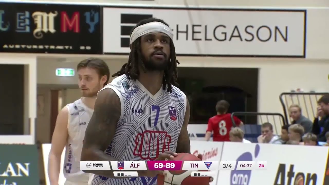 Ade Murkey 2025-26 Iceland Bonus League Midseason Highlights