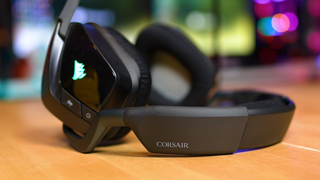 مراجعه السماعه المحيطيه الوايرلس Corsair Void RGB Elite Wireless