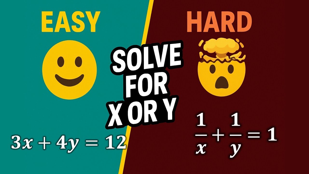 Making X or Y the Subject | Full Practice Set Explained