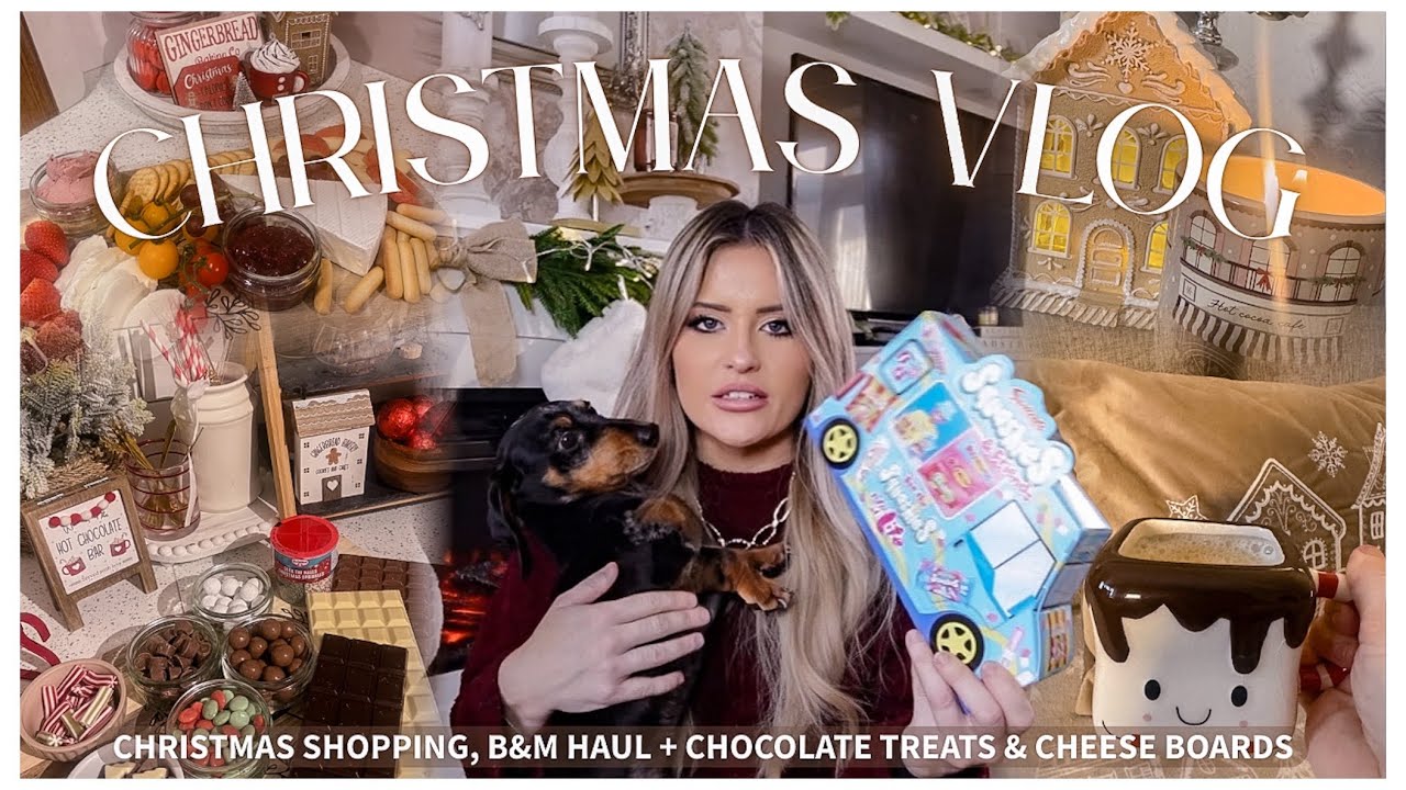 Уютный рождественский видеоблог 🎄 Покупки в B&M, день шопинга и шоколадные угощения!