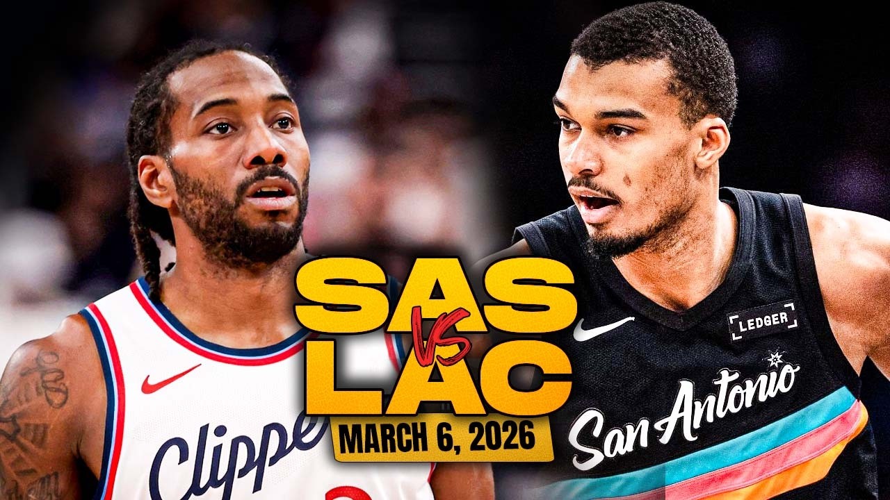 San Antonio Spurs vs Los Angeles Clippers Full Game Highlights | Mar 6, 2026 | FreeDawkins