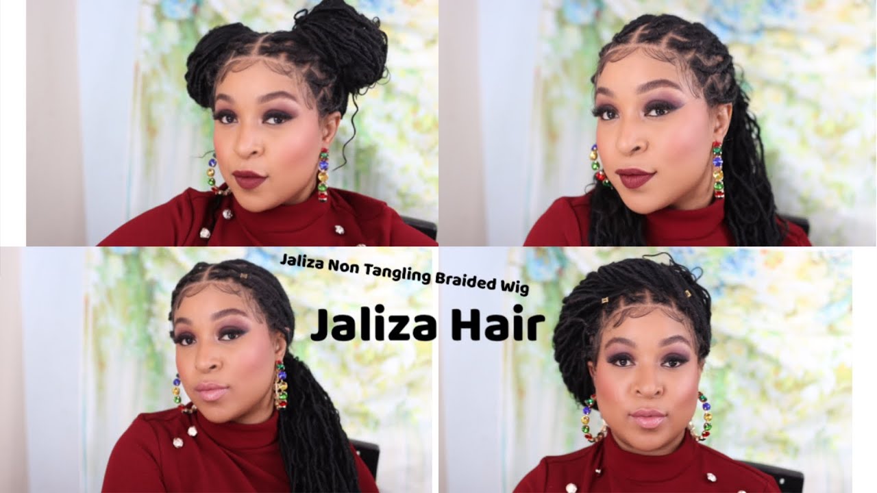 Install tutorial on Jaliza braids tangleless boho locs braided wig
