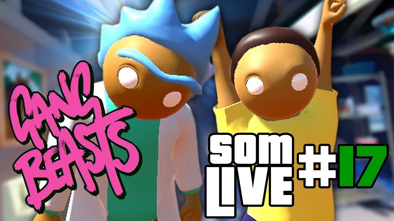 SOMLIVE #17 Gang Beasts w/ Asimister, Evžen, Ujo Paťo