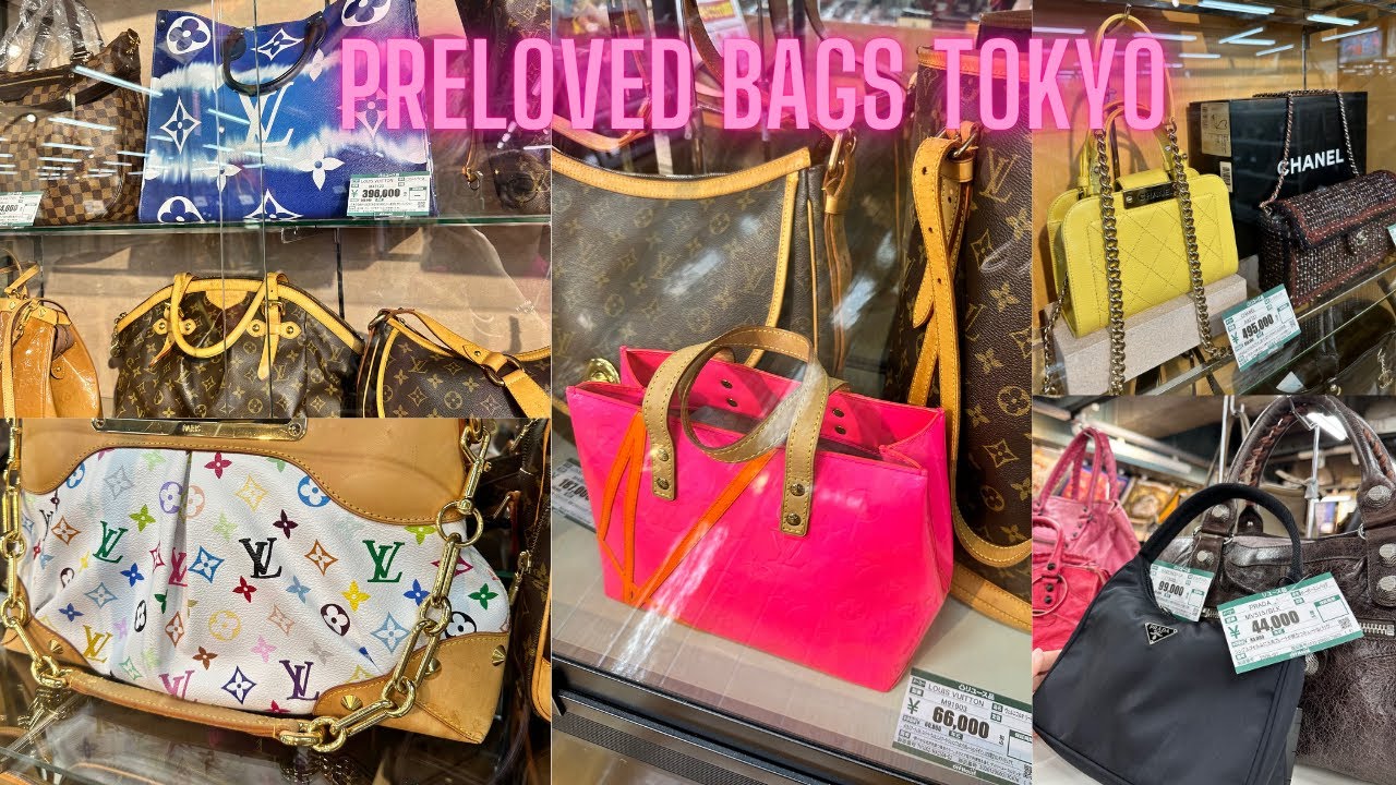 Shop with me at the biggest Luxury thrift store in Tokyo! Luxury Bag, watches and Hermes