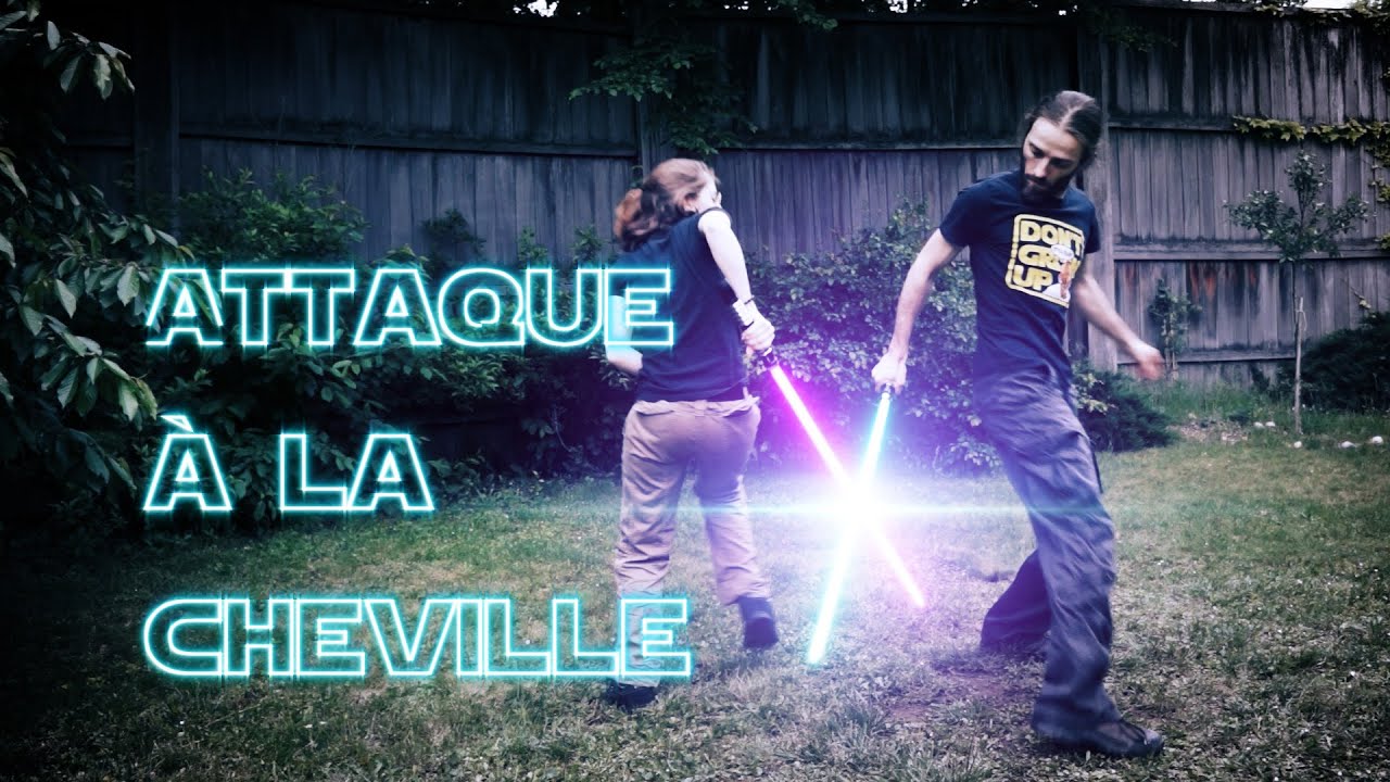 Duel sabre-laser : Attaque à la cheville