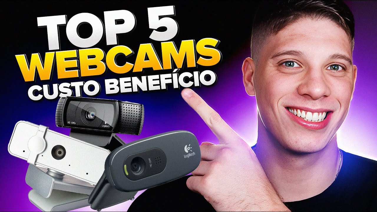 Top 5 Melhores WEBCAMS Custo-Benef&iacute;cio! FA&Ccedil;A LIVES E V&Iacute;DEOS COM QUALIDADE PROFISSIONAL