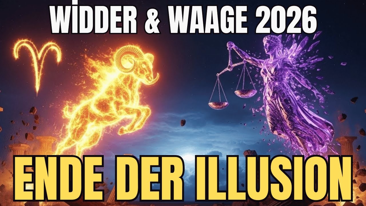 Widder & Waage – Warum deine Beziehungen im Jahr 2026 scheitern müssen